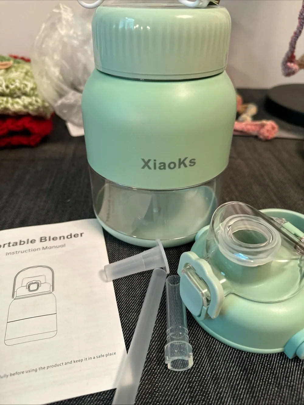 XiaoKs Portable Personal Blender in Mint Green